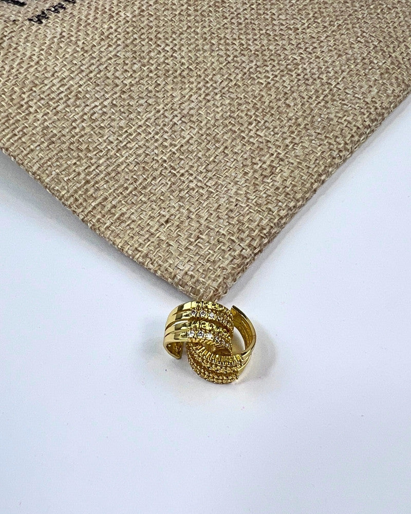 Earcuff Aura Dorada / E-242206