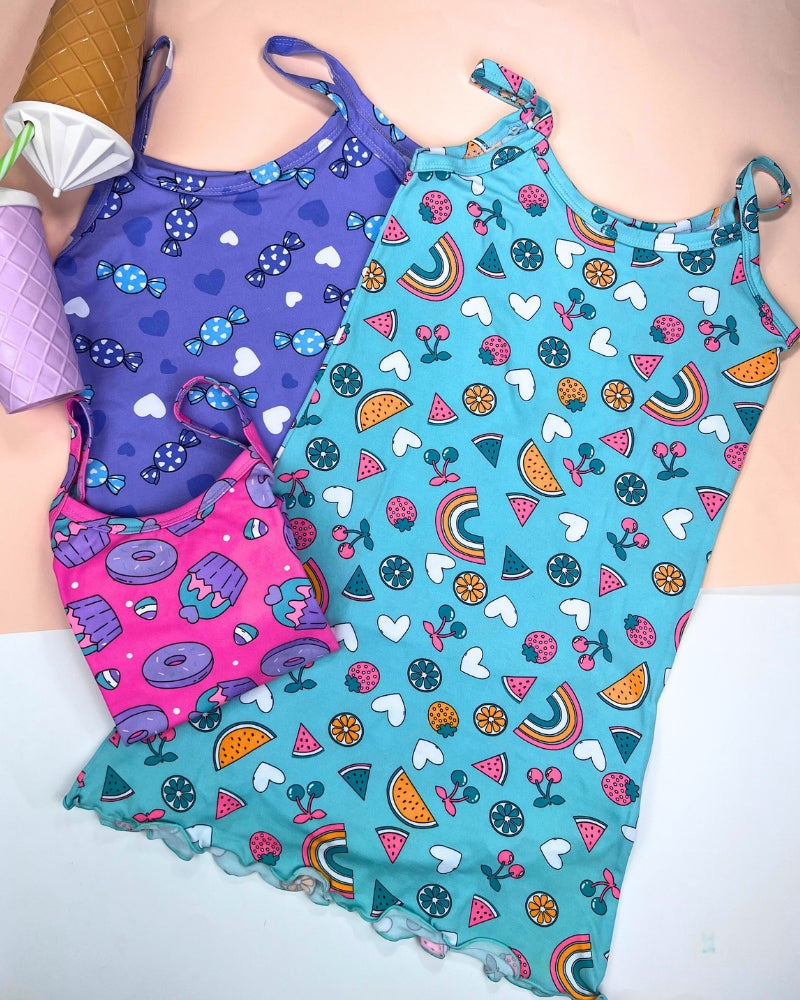 Pijama Batola en Tiras Pack x3 / Niña E-5005