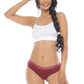panty tanga tipo hipster en algodon para mujer ref. 7033 semanario pack x7 marca piña del mar