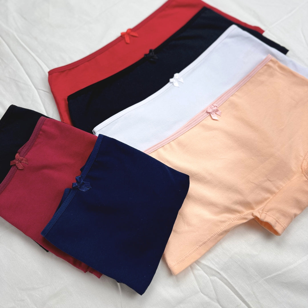 Semanario Panty Bóxer en Algodón Pack x7 / Mujer E-7008