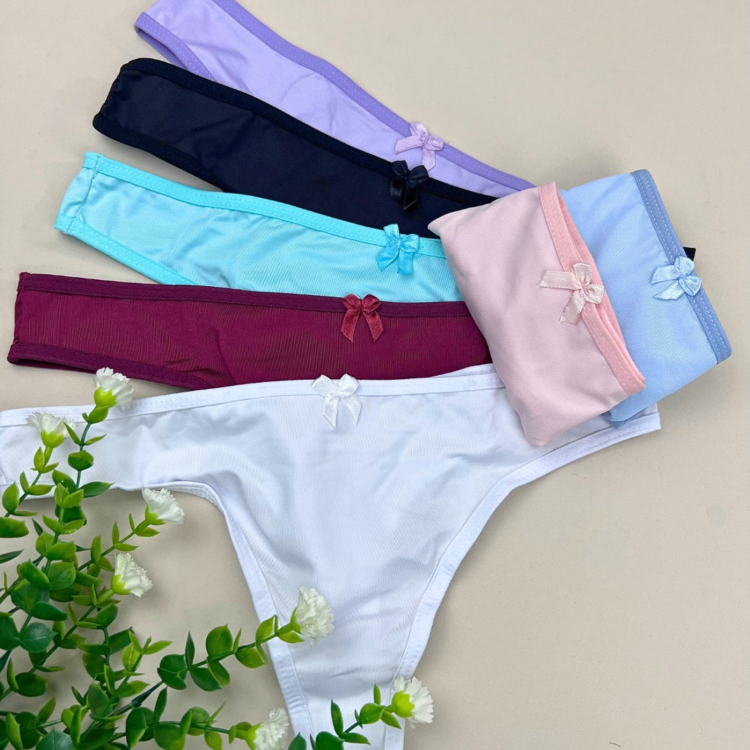 Semanario Tanga Brasilera en Nylon S/F Pack x7 / Mujer E-7020 - Piña del Mar - Colombia