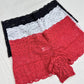 Panty Cachetero Encaje Pack x3 / Mujer Ref. E-025