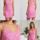Pijama Batola en Tiras Estampada / Mujer E-5006