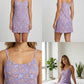 Pijama Batola en Tiras Estampada / Mujer E-5006