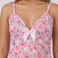 Pijama Batola en Tiras Estampada / Mujer E-5007