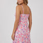 Pijama Batola en Tiras Estampada / Mujer E-5007