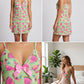 Pijama Batola en Tiras Estampada / Mujer E-5007