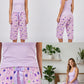 Pijama Set Blusa y Capri Mujer | Ref. 5008