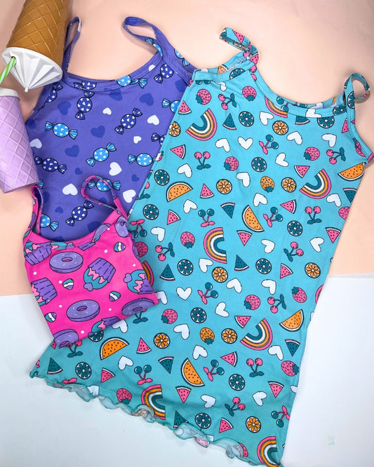 Pijama Batola en Tiras Pack x3 / Niña E-5005