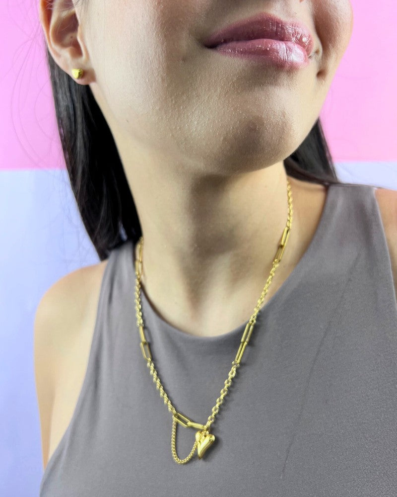 Set Collar y Aretes Cartagena Mujer / E-122S2426