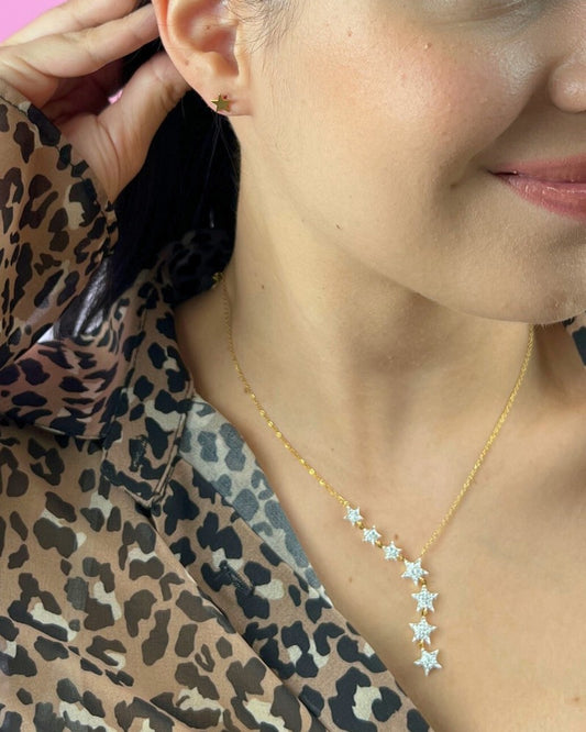 Set Collar y Aretes Edimburgo Mujer / E-122S2431