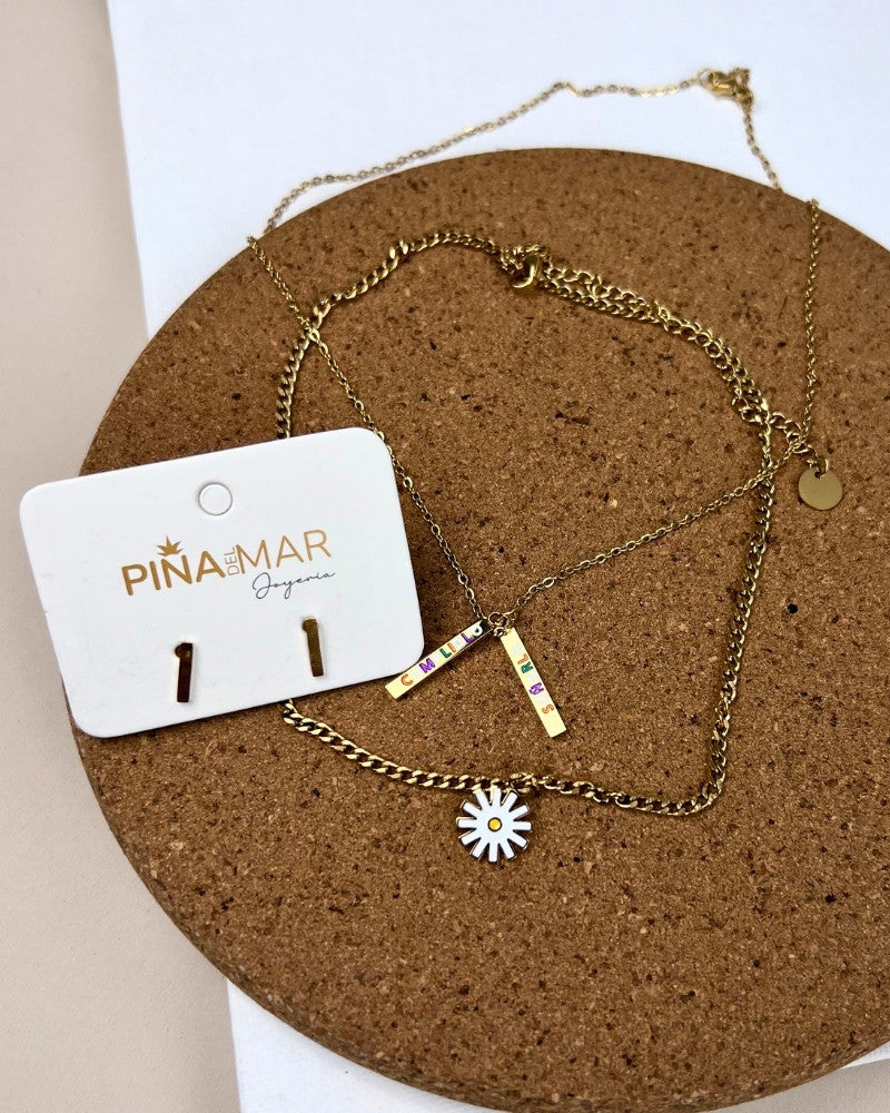 Set Collar y Aretes Estambul Mujer / E-122S2390