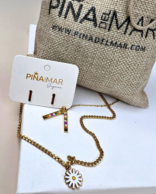 Set Collar y Aretes Estambul Mujer / E-122S2390