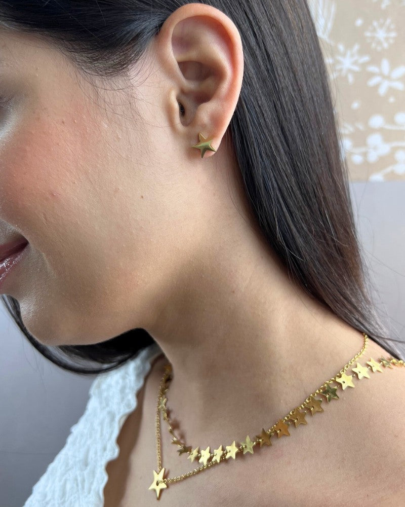 Set Collar y Aretes Viena Mujer / E-122S2383