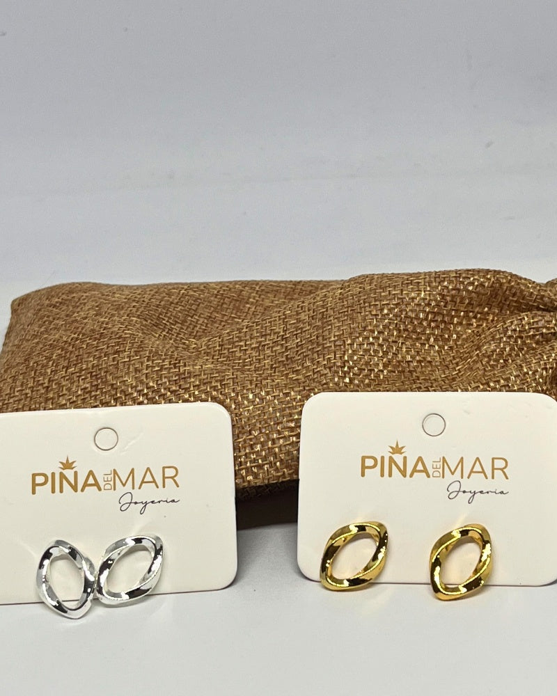 Aretes Topo Cincinati Mujer / E-80002