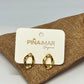 Aretes Topo Cincinati Mujer / E-80002