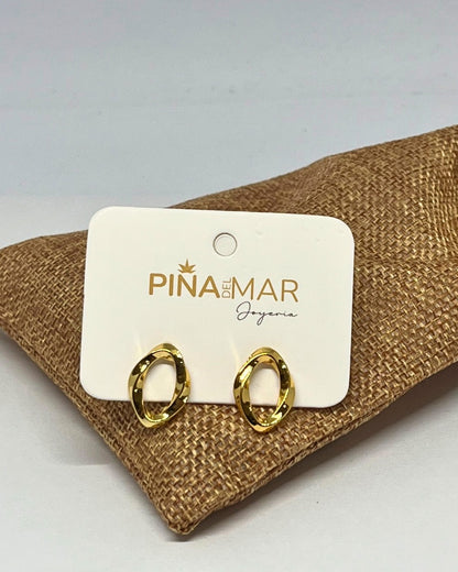 Aretes Topo Cincinati Mujer / E-80002