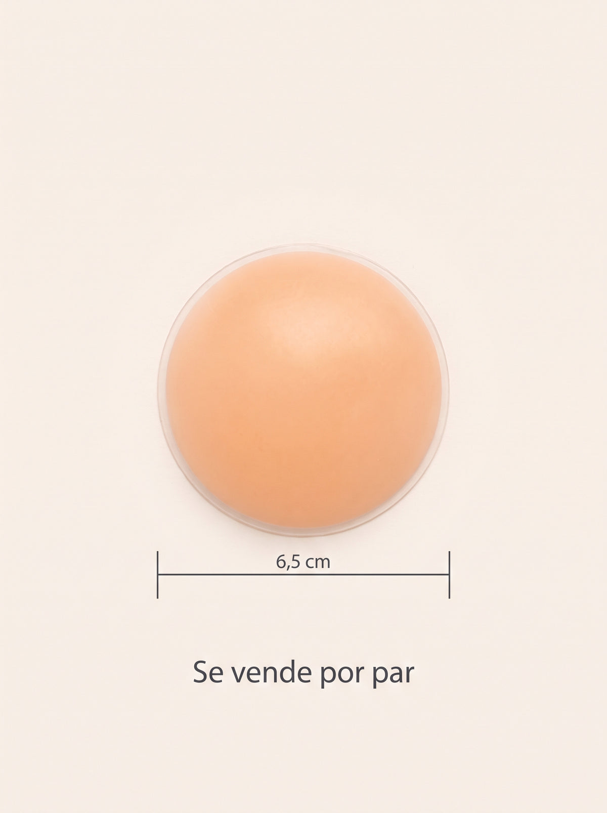 Cubrepezones Invisibles Mini de Silicona para Mujer | Ref. PDM-18