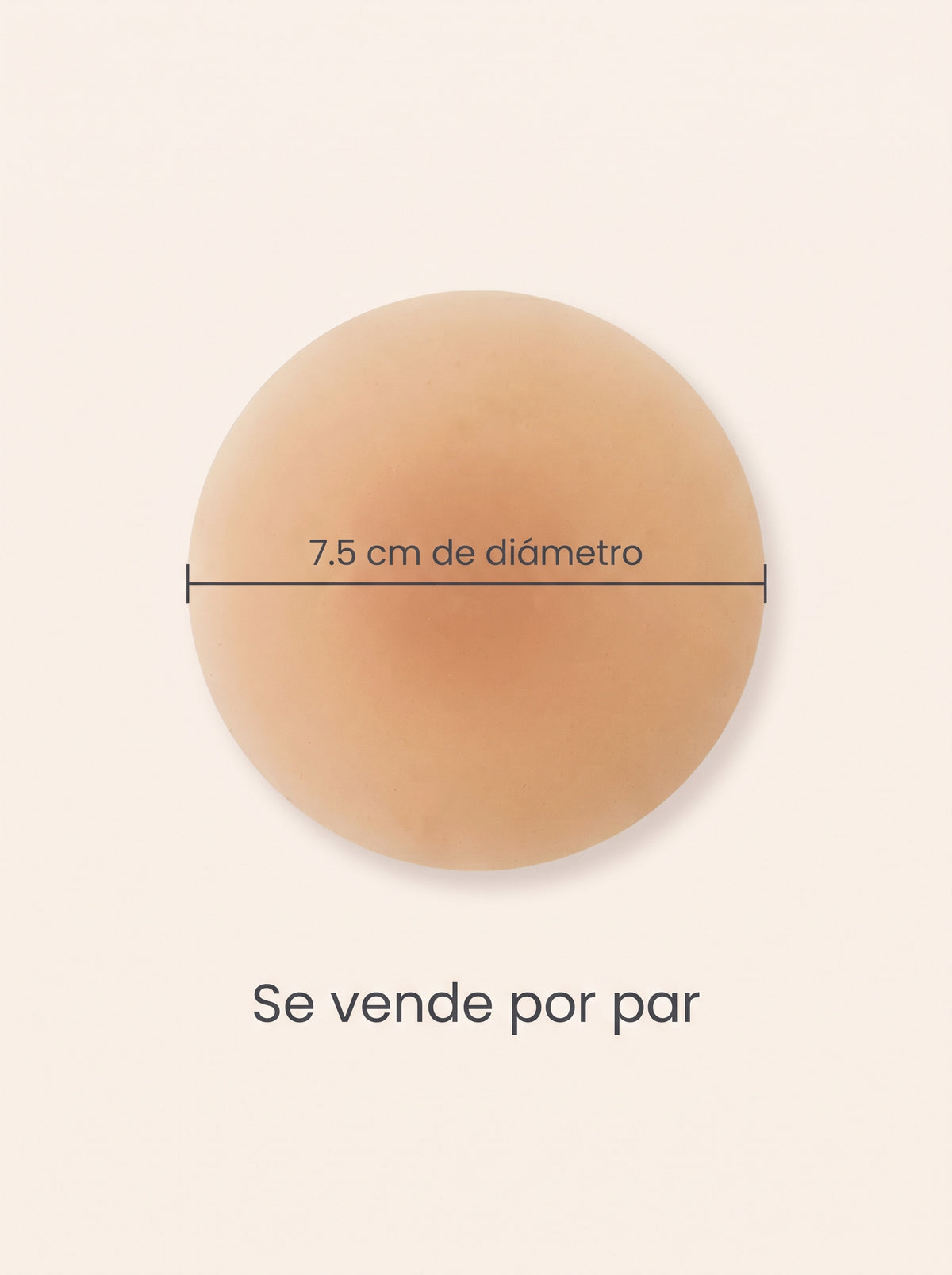 Cubrepezones Invisibles de Silicona para Mujer | Ref. PDM-74