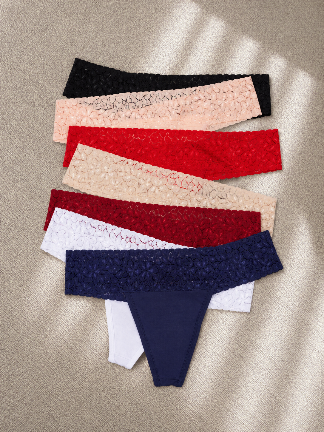 panty brasilera en malla ref. 7010 semanario pack x7 para mujer marca piña del mar