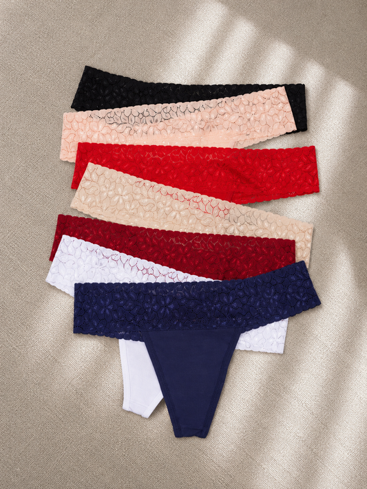 panty brasilera en malla ref. 7010 semanario pack x7 para mujer marca piña del mar