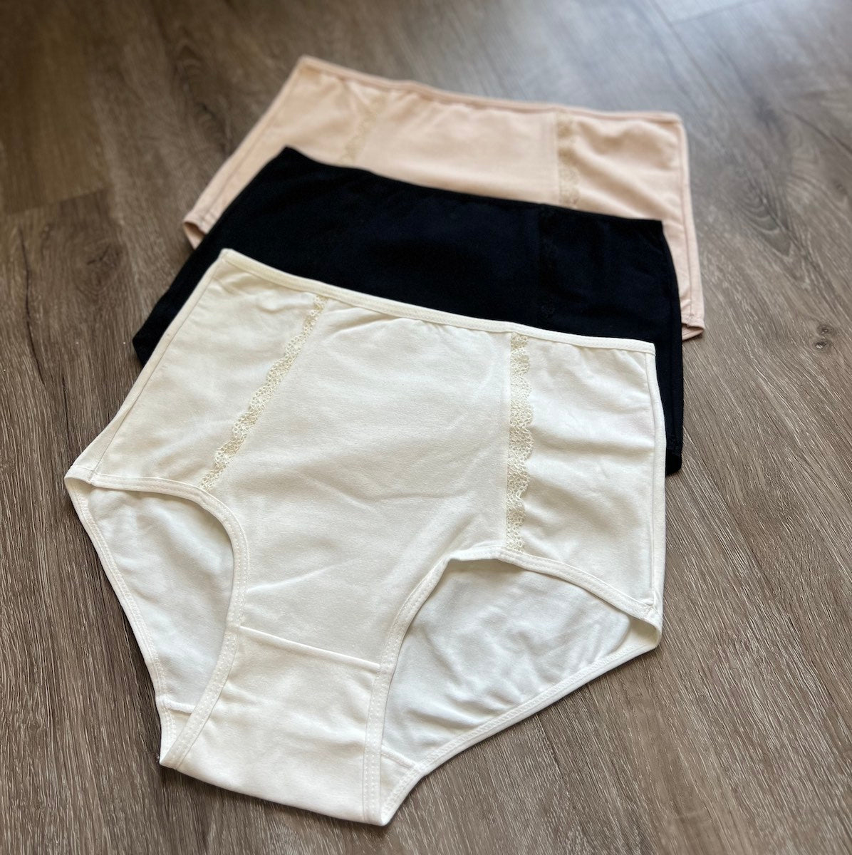 Panty Clásico Algodón Pack x3 / Mujer Ref. E-303 - Piña del Mar - Colombia