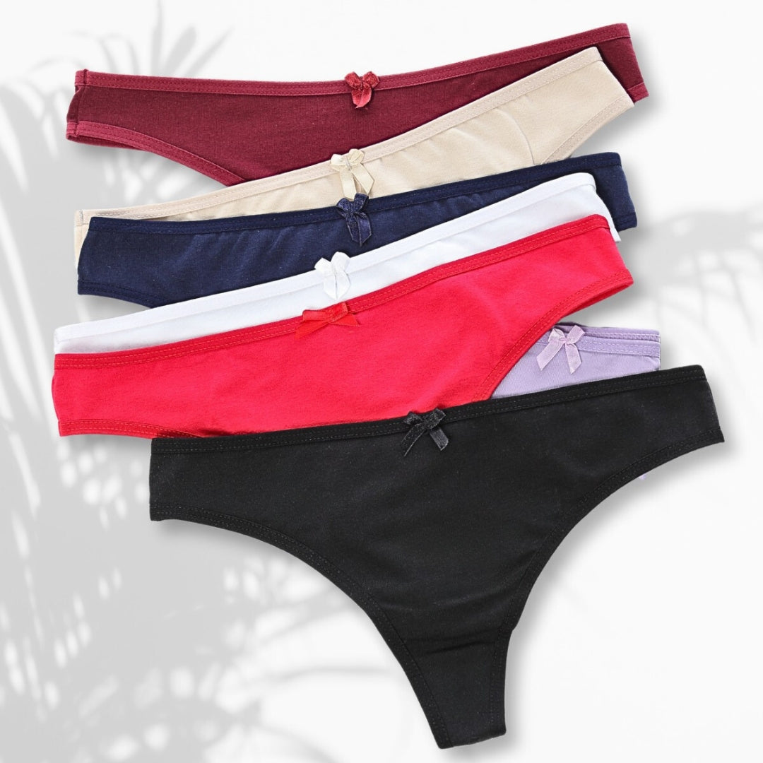 Panties Piña del Mar Mujer Ref. 7034 Pack x7 Algodon Semanario