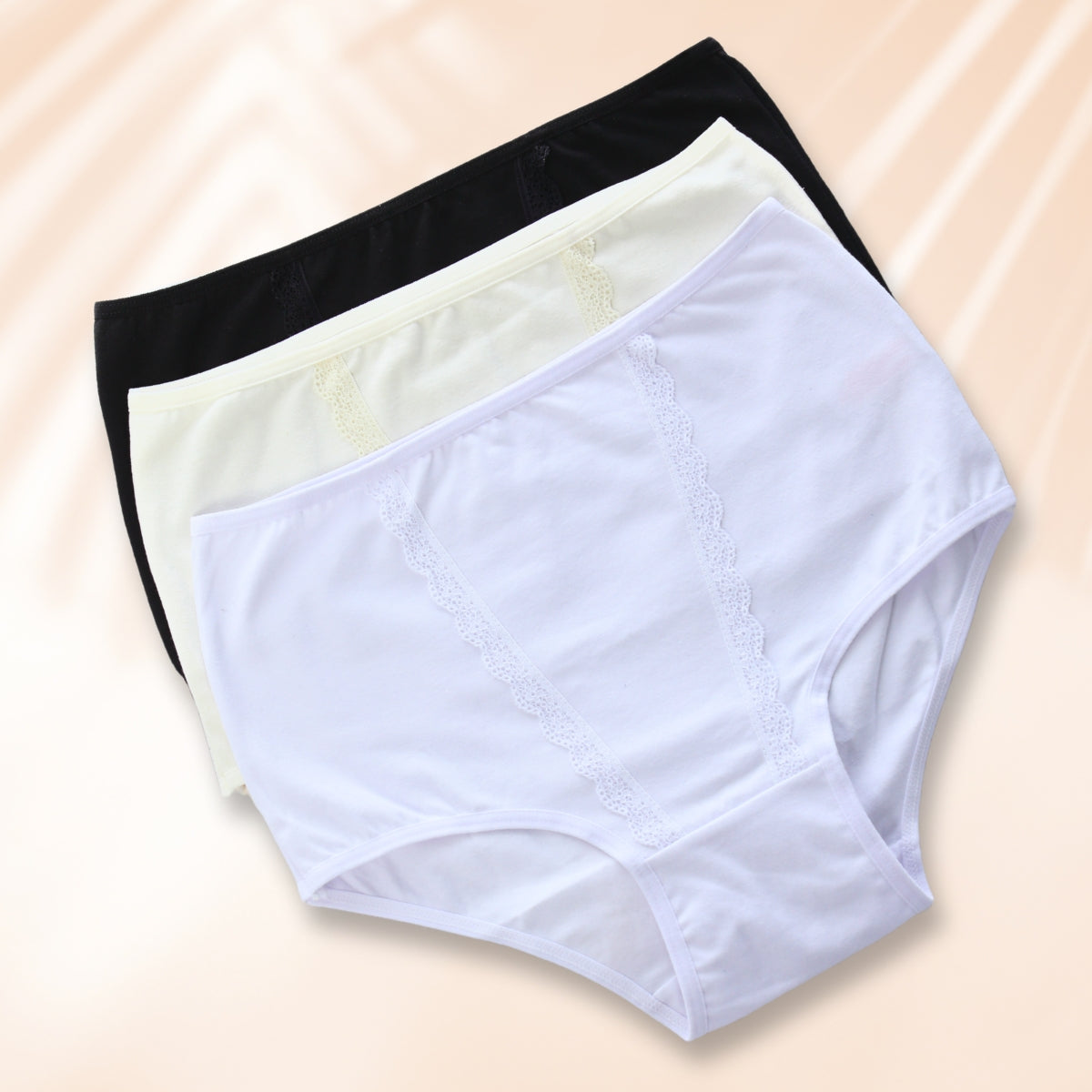 Panty Clásico Algodón Pack x3 / Mujer Ref. E-299 - Piña del Mar - Colombia