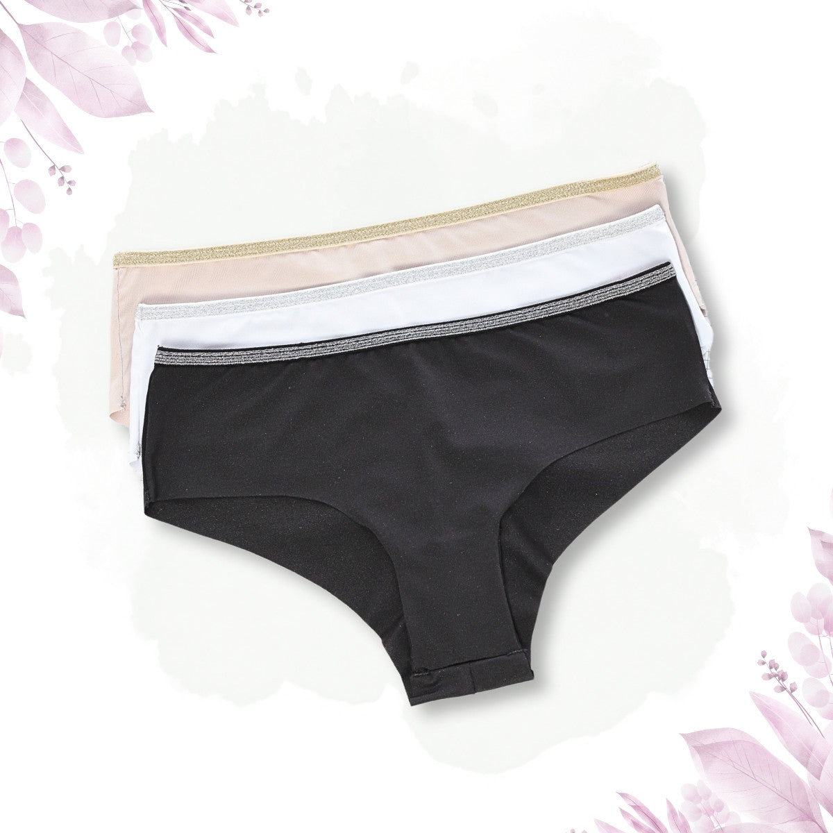 Panty Invisible nylon Mujer Pack x3 Ref. E-309 - Piña del Mar 