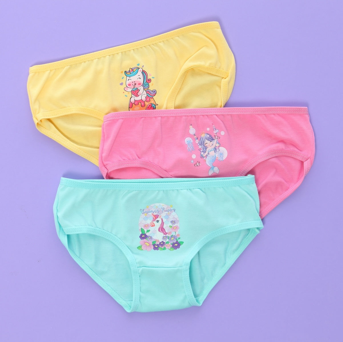 Panty Cachetero Pack x3 / Niña E-4001