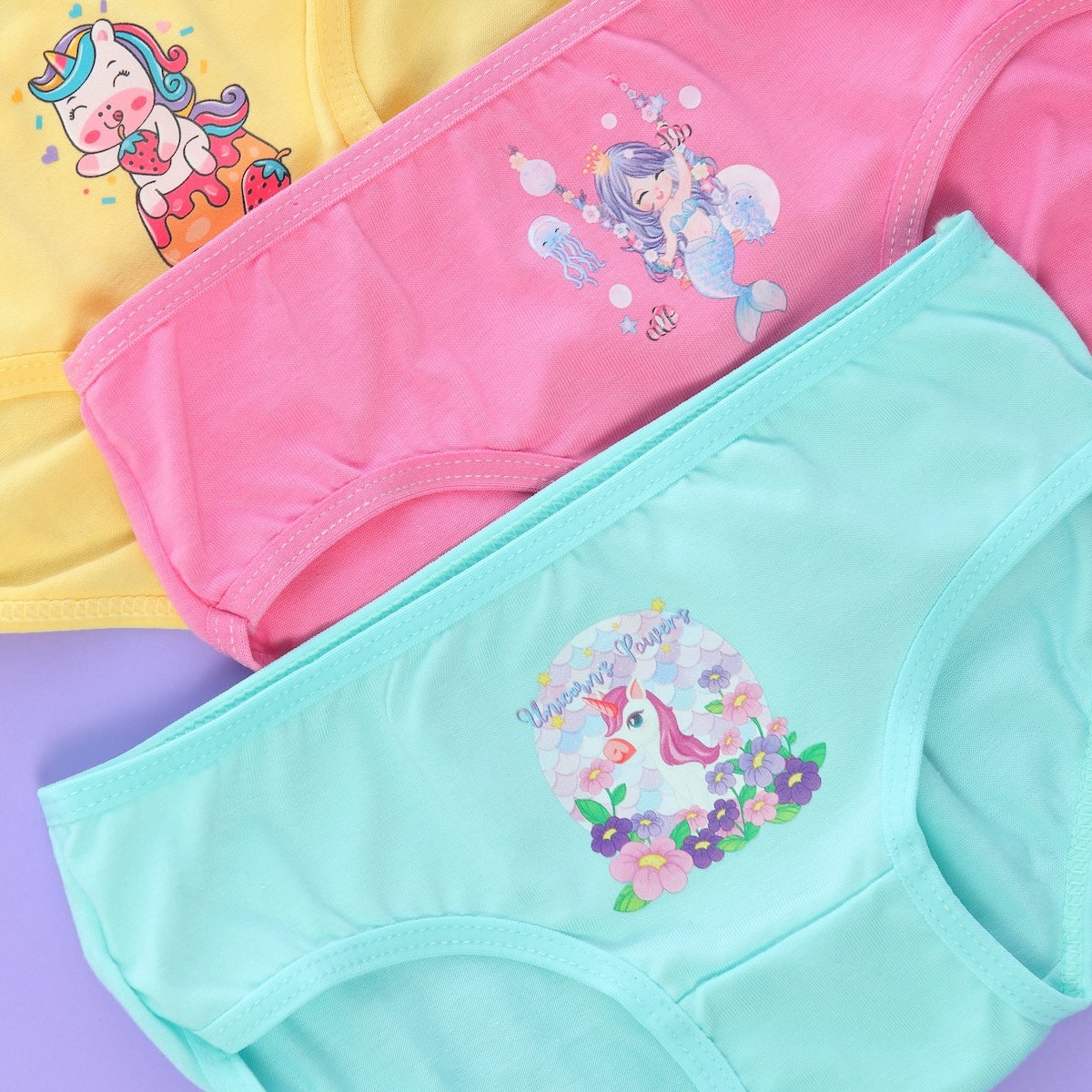 Panty Cachetero Pack x3 / Niña E-4001
