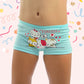 Semanario Niñas Pack X7 panties bóxer estampados Ref. 7015 - Piña del Mar - Colombia